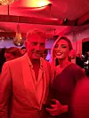 Kevin Costner i Klara Mucci