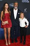 Mel Gibson s kćerkom Lucijom i sinom Larsom