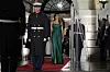 Melania je odabrala smaragdno zelenu boju za državnu večeru