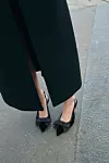 Zara baršunaste cipele s mašnom (35,95 eura)