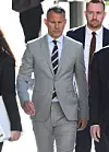 Ryan Giggs stiže na sud u Manchesteru.