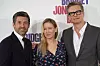 Patrick Dempsey, Renée Zellweger i Colin Firth 2016. godine u Madridu