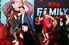 Rasplesani glavni glumci Ed Helms i Jennifer Garner na premijeri filma 'Family Switch'