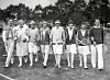 Francuski tenisač Rene Lacoste (krajnje desno), kreator polo majice, sa zvijezdama teniskih terena iz 20-ih godina prošlog stoljeća