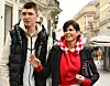 Anica Kovač i sin Marko.