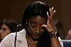 Simone Biles tijekom svjedočenja u Senatu