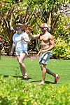 Britney Spears i Sam Asghai na odmoru na otočiću Maui.
