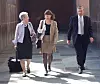 Los Angeles, CA - *EXCLUSIVE* Jamie Spears, Britney’s father, leaves a court in downtown LA with members of his legal team without making a comment after winning a new five-year restraining order against the star’s former manager, Sam Lutfi. Lutfi, who has been subject to five restraining orders meant to prevent him from contacting Britney and her family over ten years, was also in court (but not pictured in this set). Lutfi’s attorney Marc S Gans said they would appeal against Judge Brenda Penny’s order. James,’ attorney Chad Hummel said in court Lutfi had repeatedly threatened Mr Spears’ conservatorship of his daughter, in place since the star famously had a breakdown in early 2008, in emails, text messages and social media posts. Lutfi was said to be behind the hashtag #freeBritney and had called on her fans to “raise hell” with her family who he referred to as “hillbilly criminals.” Mr Hummel said: “He [Lutfi] believes destructing the conservatorship is a laudable goal” and Lutfi “can’t help himself” by reaching out to the family. The court also heard a claim that in April, Lutfi had contacted Britney’s sister, Jamie Lynn, asking for a ,000 advance to put her mom Lynne in charge of Britney’s affairs and remove their father. Mr Spears said when he was told about the offer from Jamie Lynne’s husband he was “very upset and angry because it was another way of Sam to attack my family.” Lutfi denied sending the offer in a text. The court also heard Lutfi sent Britney’s mom a payment of ,000 and ,000 from a PayPal account earlier this year but Lynne sent the money back. Lutfi admitted sending the money but said he did so because Lynne was “under the control of Mr Spears and cannot get money when she needs it.” Mr Spears did admit “me and my daughter’s relationship has always been strained” but Judge Penny said he was a “credible and forthright witness” whereas Lutfi was “evasive and not forthright and not credible.” Neither Britney, Jamie Lynne or their mother were in court. BACKGRID USA 13 JUNE 2019,Image: 447277723, License: Rights-managed, Restrictions: , Model Release: no, Credit line: BACKGRID / Backgrid USA / Profimedia