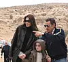 S Nicolasom Sarkozyjem i njegovim sinom posjetila je Petru u Jordanu početkom 2008.