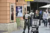 Franka Batelić na zagrebačkoj špici sa sinom Viktorom i svekrvom Anđom.