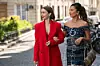 Lily Collins i Ashley Park na snimanju pete sezone serije