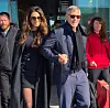 Supružnici Clooney u Italiju su stigli neposredno prije svečane ceremonije otvaranja Zimskih olimpijskih igara