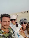 Boris Sekulić sa suprugom Jelenom i kćeri Mašom