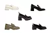 Mokasinke s rebrastim potplatom Stradivarius (229,90 kn)/ mokasinke s potpeticom Zara (399,90 kn)/ mokasinke s petom See By Chloé; Net-a-Porter (2748 kn)/ mokasinke Zara (299,90 kn)/ mokasinke Tod's; Net-a-Porter (4442 kn)