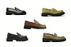 Mokasinke s uzorkom Angelo Bervicato; Paramount (845 kn)/ brušene mokasinke Adieu; Matchesfashion (468 eura)/ kožne mokasinke Arket (175 eura)/ robusne mokasinke Aldo (384 kn)/ mokasinke u dvije boje Marni; Matchesfashion (690 eura)
