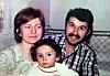 Dr. Vesna Bosanac sa suprugom Lavoslavom i starijim sinom Damirom, 1974.