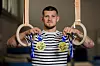 Na Europskom prvenstvu je osvojio čak dvije zlatne medalje - u višeboju i na ručama