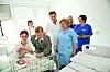 Vesna Bosanac, vukovar 18.03.2011. Tatjana Alavanja i tek rodjena kcer Lana, dr. Renato Sunski, dr. Vladimira Barna, Ivanka Garvanovic, Ruzica Djuric i Dinka MIholjcanin snimio