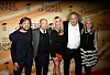 Redatelj Ruben Ostlund, Henrik Dorsin, Carolina Gynning, Zlatko Burić i Vicki Berlin na štokholmskoj premijeri ‘Trokuta tuge‘