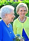 S kraljicom Elizabetom na sajmu cvijeća u londonskoj četvrti Chelsea