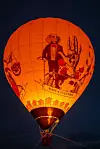 Jedan neobičan balon razveselio je mnoge građane Zagreba.