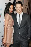 Zoe Saldana i Keith Britton