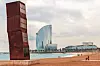 Homenatge a la Barceloneta - instalacija njemačke umjetnice Rebecce Horn na plaži Barceloneta.