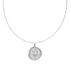 Lykke Aura ogrlica Stella privjesak silver