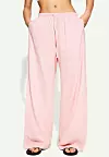 Bershka, Roze lanene hlače, 21,99 eura