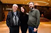 S ocem Aleksandrom Mišom Brozim i bratom Andrejom na nedavnoj premijeri