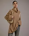 Clara pulover | Camel | Wool-Cashmere Blend - 180 eura
