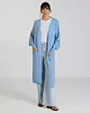 Yasmin otvoreni kardigan | Light Blue | Alpaca Blend - 210 eura