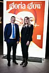 Ognjen Bagatin i Ana Mogulić, voditeljica kozmetologije u Poliklinici Bagatin