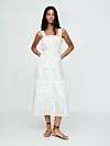 GAP GAP X DOEN EYELET MIDI DRESS - Dnevna haljina - new off white - prije 159,13 eura, sada 111,95 eura