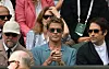 Brad Pitt koncentrirano je pratio meč u društvu redatelja Guya Ritchieja (prvi slijeva)