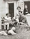 September 6, 2017: The Royal family in 1936. George VI, 1895 â€“ 1952. King of the United Kingdom and the Dominions of the British Commonwealth. Queen Elizabeth, The Queen Mother. Elizabeth Angela Marguerite Bowes-Lyon, 1900 â€“ 2002. Wife of King George VI and mother of Queen Elizabeth II. Princess Elizabeth of York, future Elizabeth II, born 1926. Queen of the United Kingdom. Princess Margaret, future Countess of Snowden, 1930 â€“ 2002. From The Coronation Book of King George VI and Queen Elizabeth, published 1937., Image: 489636778, License: Rights-managed, Restrictions: , Model Release: no, Credit line: Ken Welsh / Zuma Press / Profimedia