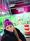Ispred Broadway Dance Centera gdje je odlazila na satove burleske.