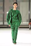 NEW YORK, NEW YORK - FEBRUARY 10: A model walks the runway for Carolina Herrera during New York Fashion Week on February 10, 2020 in New York City. (Photo by Albert Urso/Getty Images)