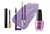 CHANEL Noir Allure – Améthyste maskara, 46€/ DOLCE & GABBANA That‘s My Line! – BTW tuš s 24-satnom postojanošću, 33€/ VALENTINO Colograph – Purple Dose vodootporna olovka, 37€/ OPI Nail Lacquer – Cosmic Drop lak za nokte, 17€