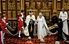 Mandatory Credit: Photo by Kirsty Wigglesworth/WPA Pool/Shutterstock (14187787ac) Britain‘s King Charles III and Queen Camilla leave after the State Opening of Parliament at the Palace of Westminster in London, Tuesday, Nov. 7, 2023. King Charles III sat on a gilded throne and read out the King‘s Speech, a list of planned laws drawn up by the Conservative government and aimed at winning over voters ahead of an election next year. State Opening of Parliament, London, UK - 07 Nov 2023