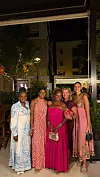 Jasmina s kćeri Millom i Cookie Jonhson, Star Jones i Vanessom Bell Calloway