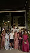 Bračni par Bagarić na druženju u Crnoj Gori s Magic Johnsonom, njegovom suprugom Cookie, sinom Petrom i drugim Magicovim prijateljima, među kojima je i glumica Vanessa Callaway