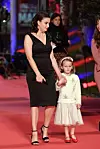 Emily Stofle Lynch s kćeri Lulom u Rimu 2017.
