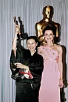 Audrey Hepburn na Oscarima 1986.