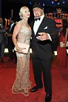 S drugom suprugom Jennifer na svečanosti primanja u Kuću slavnih u San Joseu 2015.