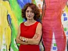 jagoda kaloper, zagrebacka slikarica i glumica obiljezila 33 godine stvaralastva izlozbom u gliptoteci, br.457 snimila: ines stipetic