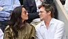 Brad Pitt i njegova partnerica Ines de Ramon na tribinama tijekom Roland Garrosa