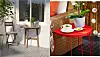 Zidni stol i stolac (sklopivi) Askholmen, Ikea (319,80 kn) Pomoćni stol/stolac Tranaro, Ikea (129,90 kn)