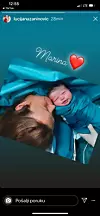 Fotografiju djevojčice sretna je mama podijelila na Instagramu.