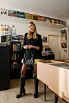 Elvio Zanon čizme/ Marc Jacobs torba / Twinset sako/Twinset dolčevita/Twinset mini suknja